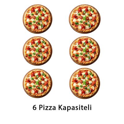 Empero EMP.6 30 cm x 6 Pizza Kapasiteli Pizza Fırını, Elektrikli - Görsel 2