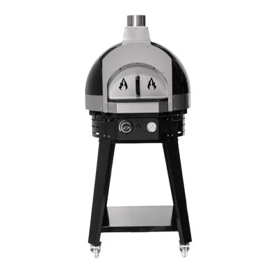 Empero SPO.H-70 Ev Tipi Taş Tabanlı Pizza Fırını, Gazlı, Siyah - Görsel 3