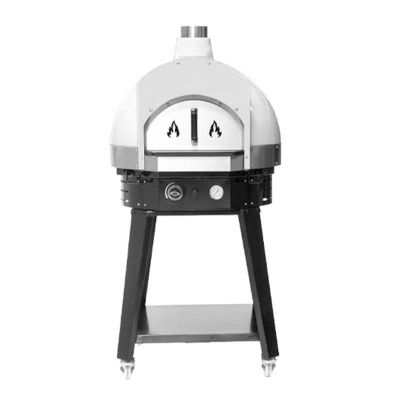 Empero SPO.H-70 Ev Tipi Taş Tabanlı Pizza Fırını, Odunlu, Beyaz - Görsel 3