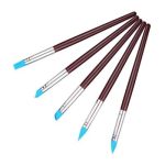 Epinox SUF-05 Silikon Uçlu Pasta Fırça Seti, 5 Adet