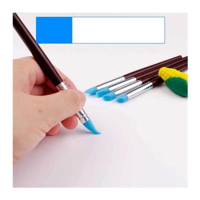 Epinox SUF-05 Silikon Uçlu Pasta Fırça Seti, 5 Adet - Görsel 2
