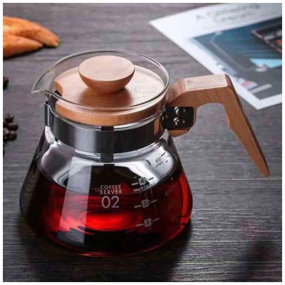 Epinox VCWN-60 Ahşap Saplı Kahve Sürahisi, 600 ml - Görsel 2