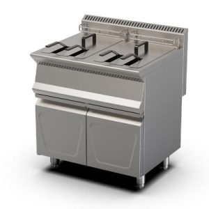 Ersöz 700 Seri Dolaplı Fritöz, 18+18 L, LPG'li