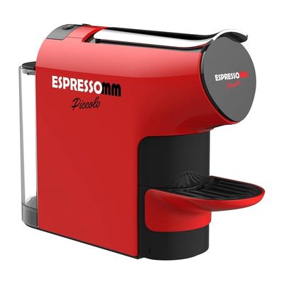 Espressomm Piccolo Kapsül Kahve Makinesi, Nespresso Uyumlu, Kırmızı