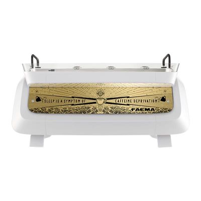 Faema E71 E A/2 Tam Otomatik Espresso Kahve Makinesi, 2 Gruplu, White Gold - Görsel 2