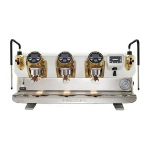 Faema E71 E A/3 Tam Otomatik Espresso Kahve Makinesi, 3 Gruplu, White Gold