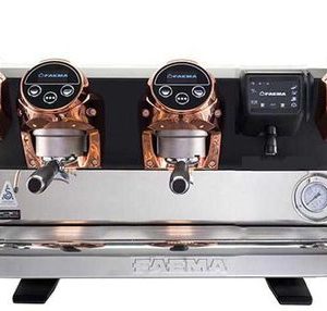 Faema E71 E Full Otomatik Espresso Kahve Makinesi, 2 Gruplu, Siyah Bakır