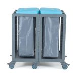 Fantom Procart 120 Atık Toplama Arabası, 2 Bölmeli, 225 kg Kapasiteli