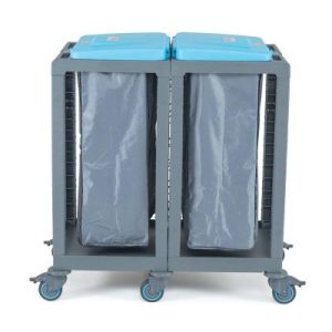 Fantom Procart 120 Atık Toplama Arabası, 2 Bölmeli, 225 kg Kapasiteli