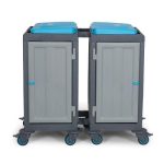 Fantom Procart 121SP Atık Toplama Arabası, 2 Bölmeli, 225 kg Kapasiteli