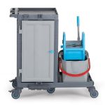 Fantom Procart 1313 Dolaplı Hastane Temizlik Arabası, Pres Kovalı