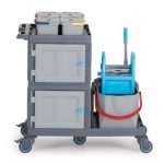 Fantom Procart 1333 Dolaplı Hastane Temizlik Arabası, Pres Kovalı