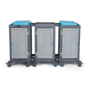 Fantom Procart 354SP 3 Dolaplı Temizlik Arabası, Aksesuar Takımlı