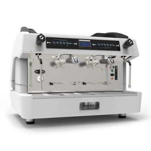 Fiamma Compass 2 Double Boiler Tall Cup Espresso Kahve Makinesi, 2 Gruplu, Beyaz