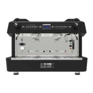 Fiamma Compass 2 Double Boiler Tall Cup Espresso Kahve Makinesi, Turbo Steam, 2 Gruplu, Siyah