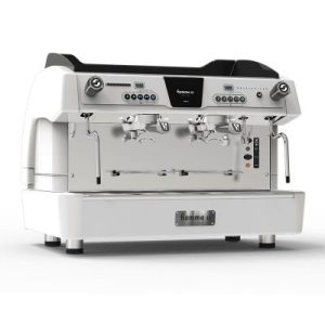 Fiamma Compass 2 Multiboiler Tall Cup Espresso Kahve Makinesi, 2 Gruplu, Beyaz