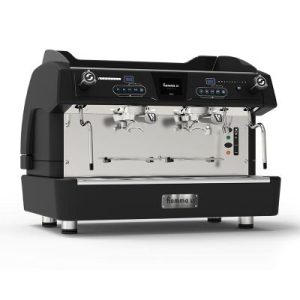 Fiamma Compass 2 Multiboiler Tall Cup Espresso Kahve Makinesi, 2 Gruplu, Siyah