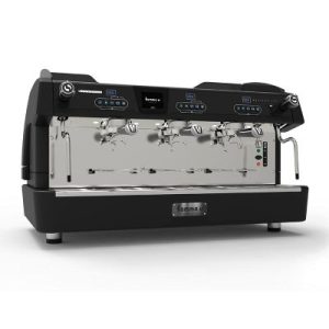 Fiamma Compass 3 Multiboiler Tall Cup Espresso Kahve Makinesi, 3 Gruplu, Siyah