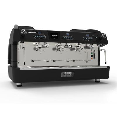 Fiamma Compass 3 Multiboiler Tall Cup Espresso Kahve Makinesi, 3 Gruplu, Siyah