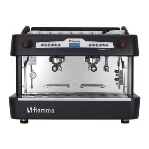 Fiamma Quadrant 2 DSP TC Espresso Kahve Makinesi, 2 Gruplu, Siyah