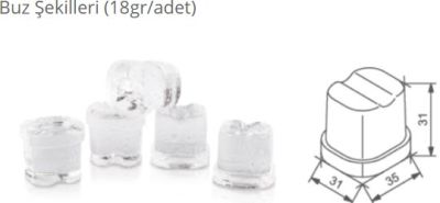 Frozy FR25 LSI Hazneli Buz Makinesi, 22 kg/gün Kapasiteli - Görsel 2
