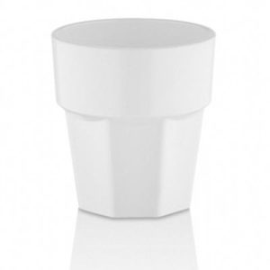 GastroCups GC-19 Polikarbonat Casablanca Bardak, 200 ml, Beyaz