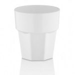 GastroCups GC-20 Polikarbonat Casablanca Bardak, 250 ml, Beyaz