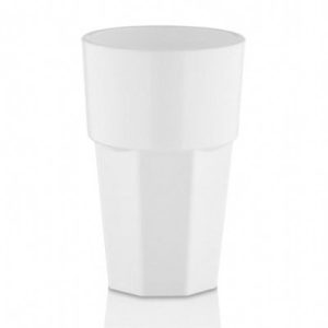 GastroCups GC-21 Polikarbonat Casablanca Bardak, 300 ml, Beyaz