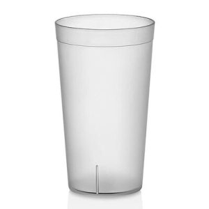 GastroCups Kumlu Bardak, 400 ml, Polikarbonat, Şeffaf