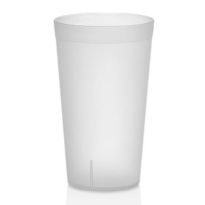 GastroCups Kumlu Bardak, 400 ml, Tritan, Şeffaf
