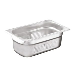 Öztiryakiler GN 1/4-100 mm Delikli Gastronorm Küvet