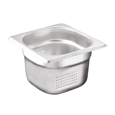 Öztiryakiler GN 1/6-65 mm Delikli Gastronorm Küvet, Standart