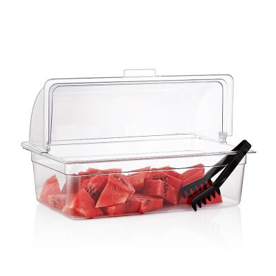 GastroPlast GN 1/1 Menteşeli Fanus, Şeffaf - Görsel 2