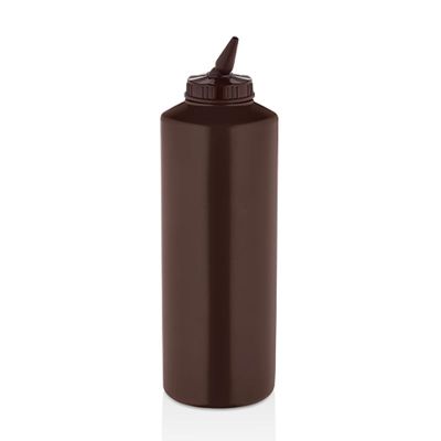 GastroPlast GPS-1000 Ayarlı Uçlu Fişek Sosluk, 1000 ml, Kahverengi