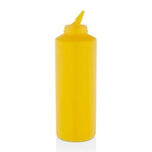 GastroPlast GPS-1000 Ayarlı Uçlu Fişek Sosluk, 1000 ml, Sarı
