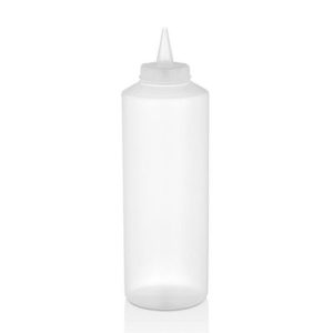 GastroPlast GPS-1000 Fişek Sosluk, 1000 ml, Şeffaf
