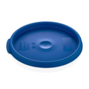 GastroPlast GRPL-2 Yuvarlak Saklama Kabı Kapağı, GRP-2/4 Uyumlu, Mavi