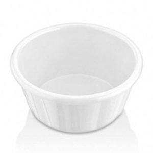 GastroPlast GS-08 Yuvarlak Sosluk Reçellik, 150 ml, Beyaz