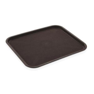 GastroPlast GTPP-3141 Polipropilen Servis Tepsisi, 31x41 cm, Kahverengi