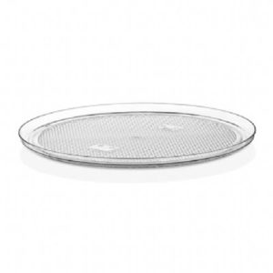 GastroPlast Yuvarlak Fanus Tepsisi, 35 cm, Şeffaf