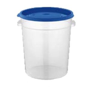 GastroPlast GRPP-8 Polipropilen Yuvarlak Saklama Kabı, 7.5 L