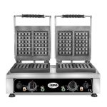GMG Classico KGW 5530 WE Kare Model Waffle Makinesi, Sabit Plakalı