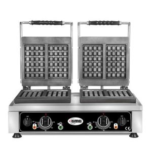 GMG Classico KGW 5530 WE Kare Model Waffle Makinesi, Sabit Plakalı