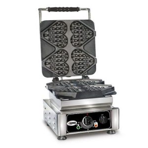 GMG WE 04 Ti Amo Kalp Model Waffle Makinesi, Değişebilir Plaka
