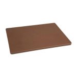 GNÇ Plastik Polietilen Kesme Tahtası, 50x30x2 cm, Kahverengi