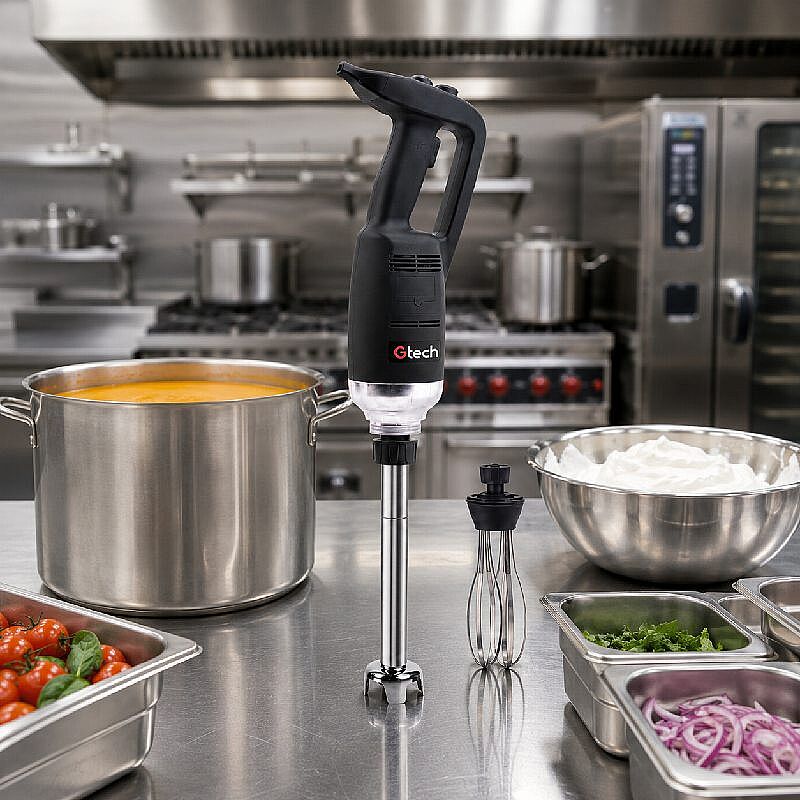 Gtech IB500CV + BLD400 + WIK250 Combi Parçalayıcı ve Karıştırıcılı El Blender, 400 mm Tüp, 500 W - Görsel 4