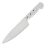 Gurmeaid Şef Bıçağı, Plastik Saplı, 19 cm, Beyaz