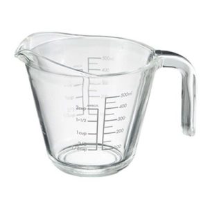 Hario MJP-500 Cam Ölçü Kabı, 500 ml