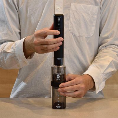 Hario EMS-1B Electro Solo Kahve Değirmeni Aparatı, Siyah - Görsel 2