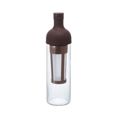 Hario FIC-70-CBR Filtreli Soğuk Demleme Şişesi, 650 ml, Kahverengi